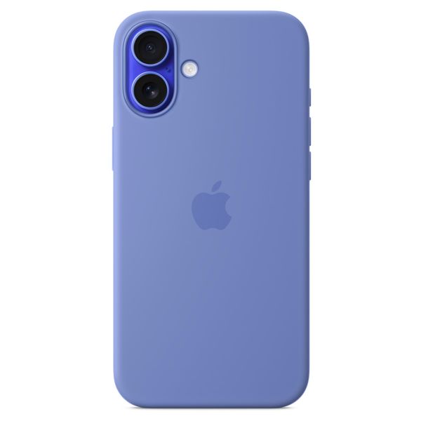 Apple Coque en silicone MagSafe Apple iPhone 16 Plus - Periwinkle