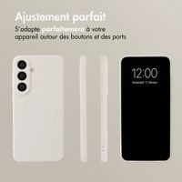 imoshion Coque Couleur avec MagSafe Samsung Galaxy S26 FE - Beige