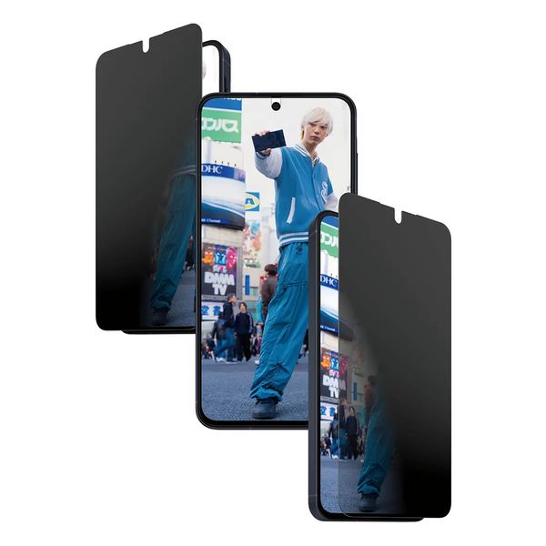 PanzerGlass Protection d'écran Privacy Ultra-Wide Fit Anti-bactérienne avec applicateur Samsung Galaxy A57 (5G)