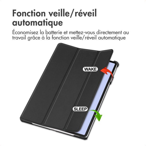 imoshion Coque tablette Trifold Huawei Matepad 11.5s / Huawei Matepad Air 11.5 - Noir