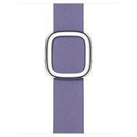 Apple Bracelet Leather Band Modern Buckle Apple Watch | 38/40/41/42 mm - Taille L - Wisteria