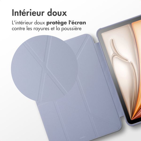 imoshion Coque tablette Origami Apple iPad 11 (2025) 11 pouces A16 / iPad 10 (2022) 10.9 pouces - Lavender