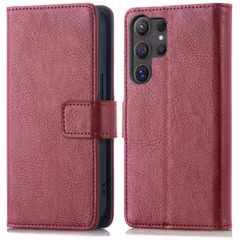 imoshion Étui de télephone portefeuille de luxe Samsung Galaxy S24 Ultra - Bordeaux