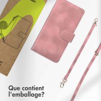 imoshion Etui de télephone portefeuille avec cordon Xiaomi Redmi Note 15 (5G) - Rose