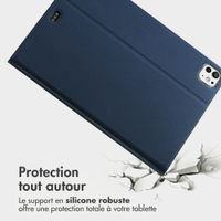 Accezz Coque tablette Classic Apple iPad Pro 13 (2025) M5 / (2024) M4 - Bleu foncé