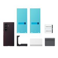 Samsung Coque Carbon Magnet Samsung Galaxy Z Fold 8 Ultra - Red