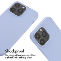 imoshion Coque en silicone avec cordon Apple iPhone 14 Pro Max - Violet