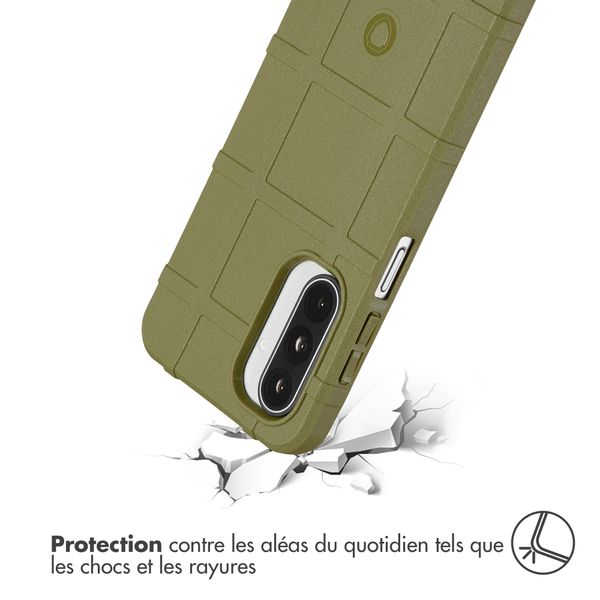 imoshion Coque Rugged Shield Samsung Galaxy A17 (5G) / (4G) - Vert foncé