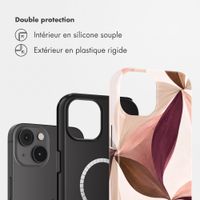 Selencia Coque arrière Vivid avec MagSafe Apple iPhone 14 - Silk Spirit