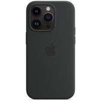 Apple Coque en silicone MagSafe Apple iPhone 14 Pro - Midnight