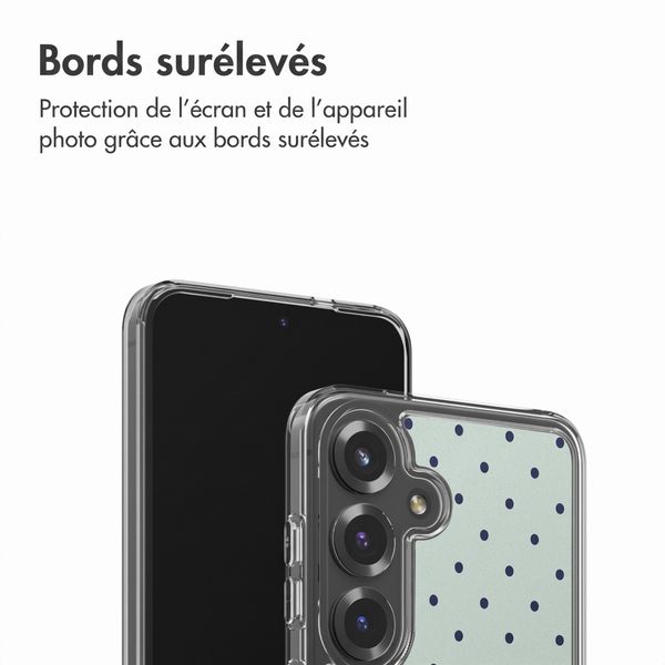 imoshion Coque Design Samsung Galaxy S27 / S26 - Polka Dot Mintgroen