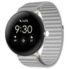 imoshion Bracelet en nylon Google Pixel Watch / Watch 2 / Watch 3 / Watch 4 (41 mm) - Gris clair