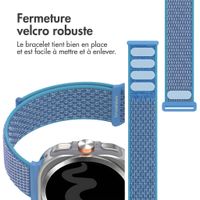 imoshion Bracelet en nylon Samsung Galaxy Watch Ultra (2024/2025) - Marine Blue