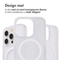 imoshion Coque Color Guard avec MagSafe Apple iPhone 15 Pro - Blanc