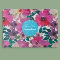 imoshion Coque Design Laptop Apple MacBook Pro 16 pouces (2021 / 2023 M3 / 2024 M4 / 2026 M5) - Floral Water Color
