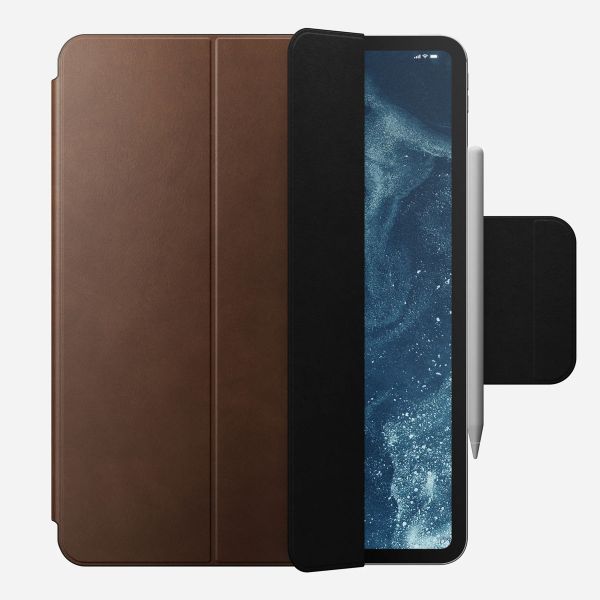 Nomad Leather Folio case Apple iPad Pro 13 (2025) M5 / (2024) M4 - Marron