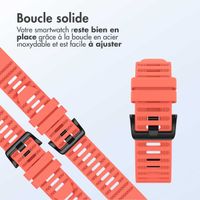 imoshion Bracelet QuickFit® Stripe en silicone  - Connexion Garmin 22 mm - Orange