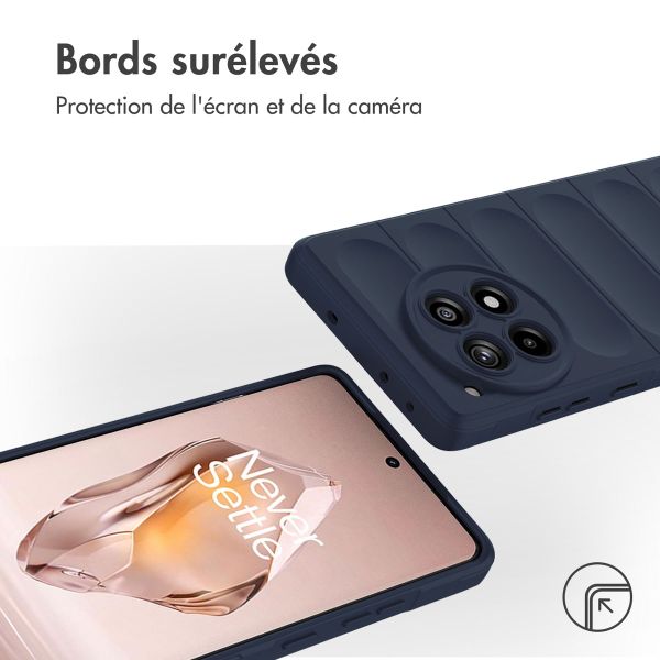 imoshion EasyGrip Backcover OnePlus 12R - Bleu foncé