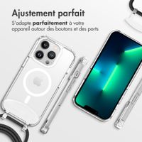 imoshion Coque MagSafe avec cordon amovible Apple iPhone 13 Pro - Transparent