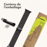 imoshion Bracelet acier Apple Watch | 38/40/41/42 mm - Noir