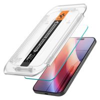 Spigen Protection d'écran en verre trempé GLAStR Fit 2 Paquets + Applicator Apple iPhone 17 / 17 Pro / 16 Pro