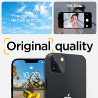 Spigen Optik Lens Protector - Protection complète de la caméra (lot de 2) Apple iPhone 14 / 14 Plus - Noir