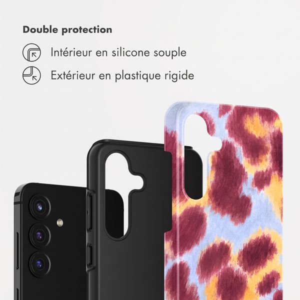 Selencia Coque arrière Vivid Samsung Galaxy S25 FE - Rebel Crush