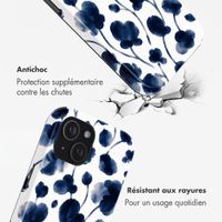 Selencia Coque arrière Vivid avec MagSafe Apple iPhone 15 - Midnight Blossom