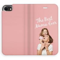Concevez votre propre housse portefeuille Apple iPhone SE (2022 / 2020) / 8 / 7 / 6(s) - Blanc