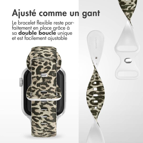 imoshion Bracelet en silicone⁺ Apple Watch | 38/40/41/42 mm - Leopard