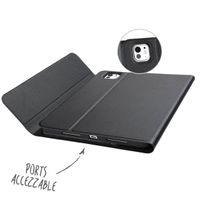 Accezz Étui de tablette Bluetooth Clavier Apple iPad Pro 11 (2025) M5 / (2024) M4 - QWERTY / NL - Noir