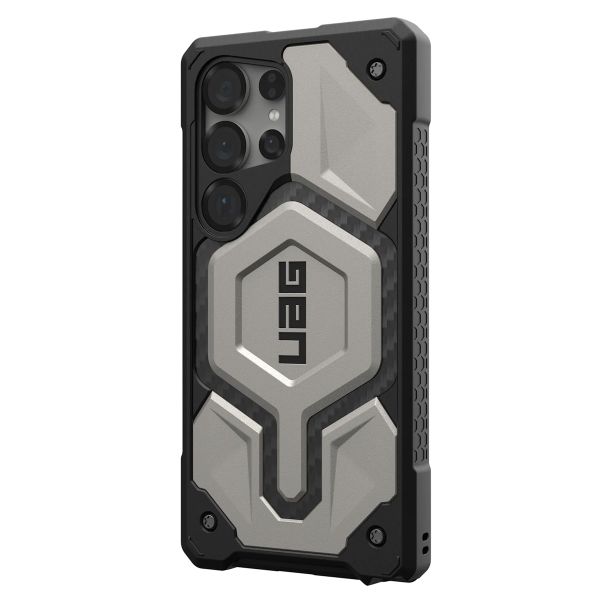 UAG Coque arrière Monarch Pro Samsung Galaxy S25 Ultra - Titanium