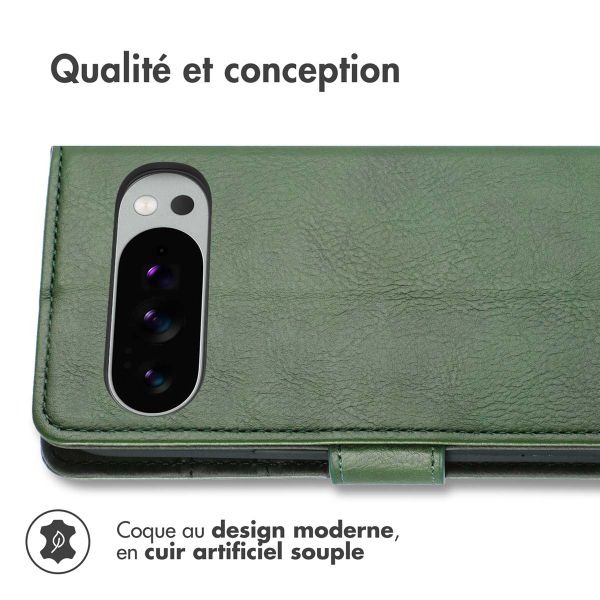 imoshion Étui de télephone portefeuille de luxe Google Pixel 10 Pro XL - Vert