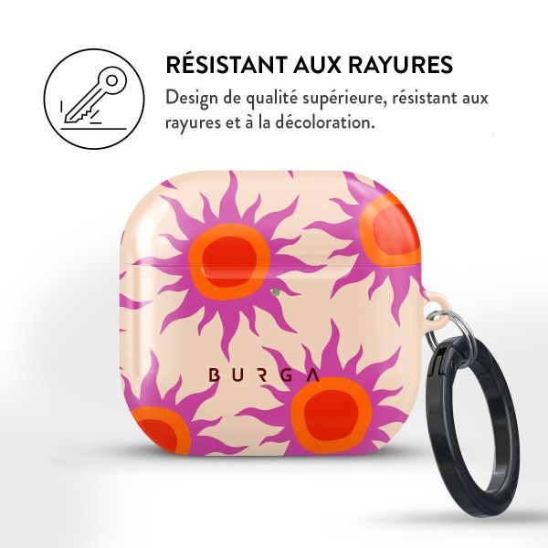 Burga Coque rigide Apple AirPods 4 - Sunset Glow