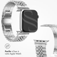 Selencia Bracelet Metallique Jubilee Apple Watch | 38/40/41/42 mm - Argent