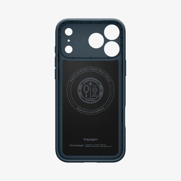 Spigen Coque Thin Fit avec MagSafe Apple iPhone 17 Pro Max - Metal Slate