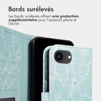 imoshion Étui de télephone portefeuille Design Apple iPhone 17e / 16e - Botanica