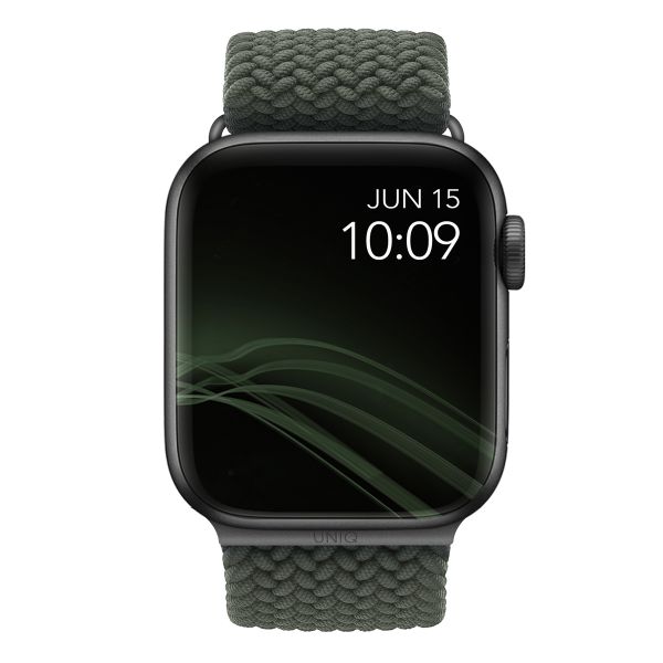 Uniq Bracelet tressé Aspen Apple Watch | 38/40/41/42 mm - Cypress Green