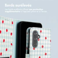 imoshion Étui de télephone portefeuille Design Samsung Galaxy A57 (5G) - Cherry Check
