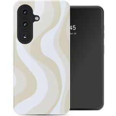 Selencia Coque arrière Vivid Samsung Galaxy S26 - Desert Waves Beige