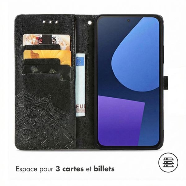 imoshion Etui de télephone Mandala Fairphone 5 - Noir