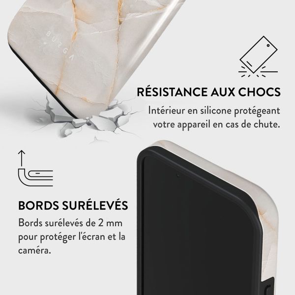 Burga Coque arrière Tough Apple iPhone 14 - Vanilla Sand