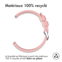 imoshion Bracelet en silicone flexible  - Connexion universelle 22 mm - Rose