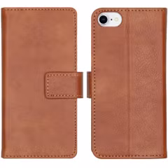 imoshion Étui de télephone portefeuille de luxe Apple iPhone SE (2022 / 2020) / 8 / 7 / 6(s) - Marron