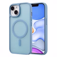 imoshion Coque Color Guard avec MagSafe Apple iPhone 15 - Bleu clair