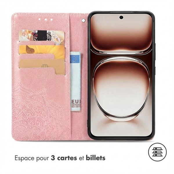 imoshion Etui de télephone Mandala OnePlus Nord 4 - Rose Doré