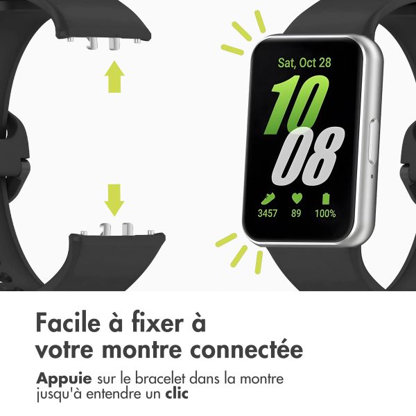 imoshion Bracelet silicone Samsung Galaxy Fit 3 - Noir