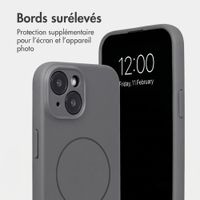 Accezz Coque Grip avec MagSafe Apple iPhone 13 - Gris
