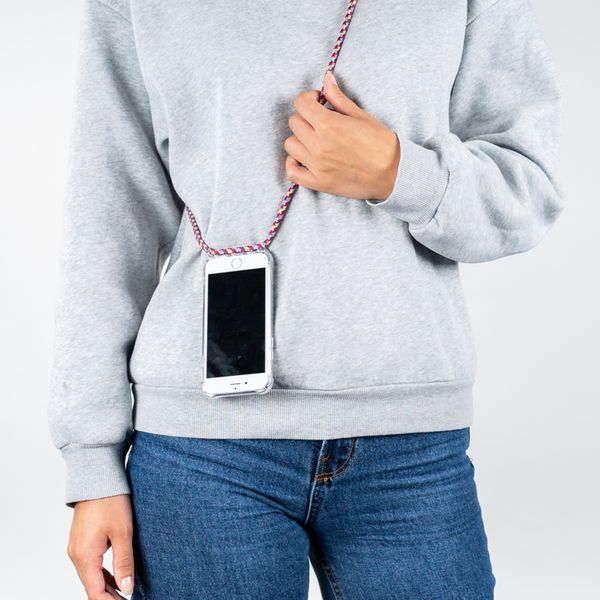 imoshion Coque arrière transparente avec cordon Apple iPhone 11 Pro - Violet