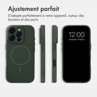 Accezz Coque Grip avec MagSafe Apple iPhone 16 Pro - Vert foncé